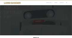 Desktop Screenshot of lorddanger.com